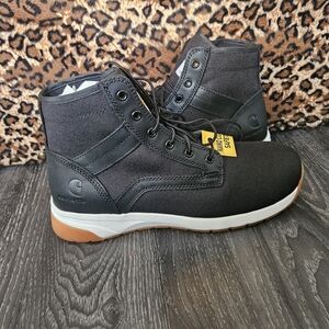 Carhartt Men's Black and Brown Boots